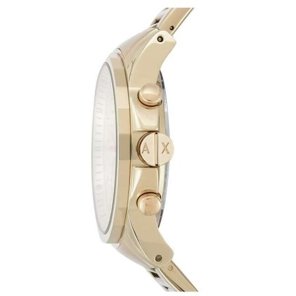 Armani Exchange Round Gold Men Watch Ax2099