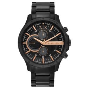 Armani Exchange Round Black Men Watch Ax2429