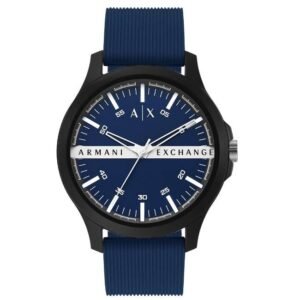 Armani Exchange Round Blue Men Watch Ax2433