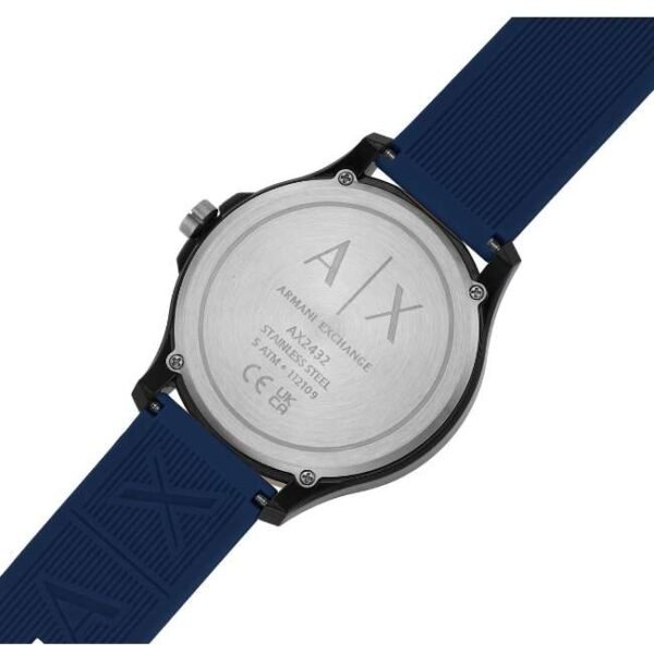 Armani Exchange Round Blue Men Watch Ax2433