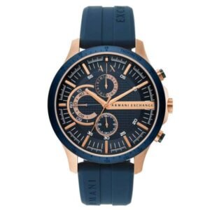 Armani Exchange Round Blue Men Watch Ax2440
