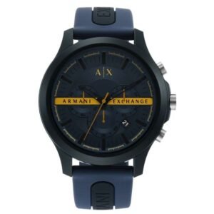 Armani Exchange Round Blue Men Watch Ax2441