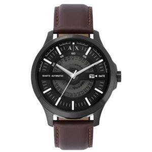 Armani Exchange Round Black Men Watch Ax2446