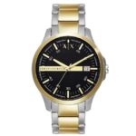 Armani Exchange Round Black Men Watch Ax2453