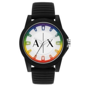 Armani Exchange Round White Men Watch Ax2531