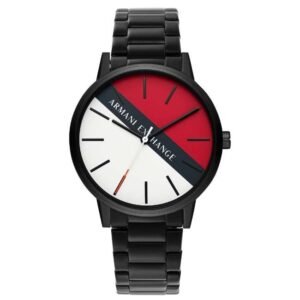 Armani Exchange Round Blue, Red, White Men Watch Ax2725