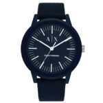 Armani Exchange Round Blue Men Watch Ax2734