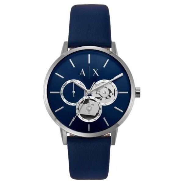 Armani Exchange Round Blue Men Watch Ax2746