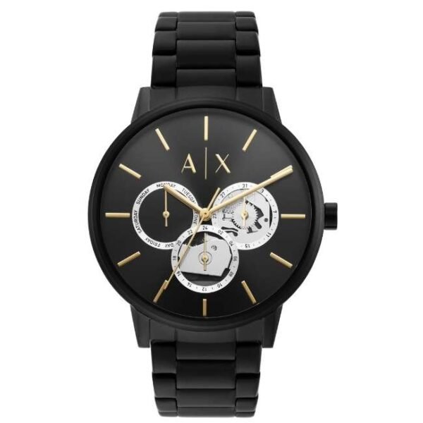 Armani Exchange Round Black Men Watch Ax2748