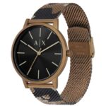 Armani Exchange Round Black Men Watch Ax2754