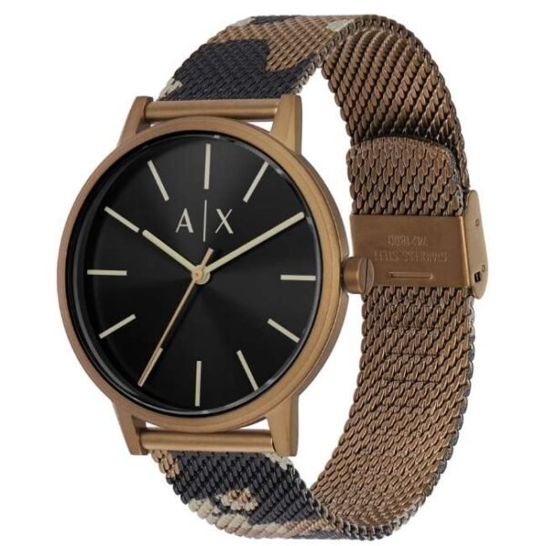 Armani Exchange Round Black Men Watch Ax2754