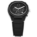 Armani Exchange Round Black Men Watch Ax4161