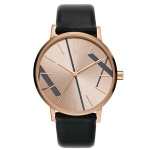 Armani Exchange Round Rose Gold Women Watch Ax5571