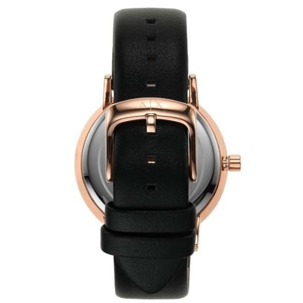 Armani Exchange Round Rose Gold Women Watch Ax5571
