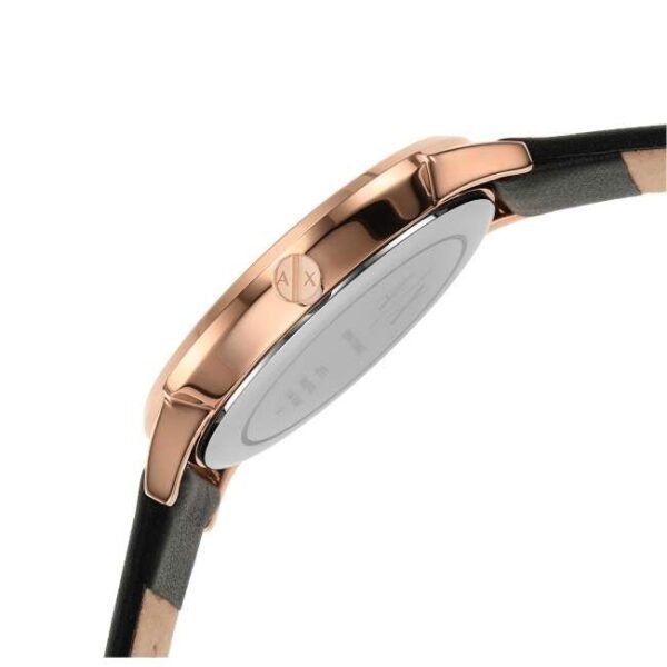 Armani Exchange Round Rose Gold Women Watch Ax5571