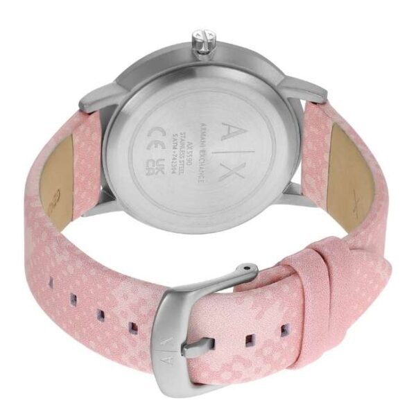 Armani Exchange Round Pink Women Watch Ax5590
