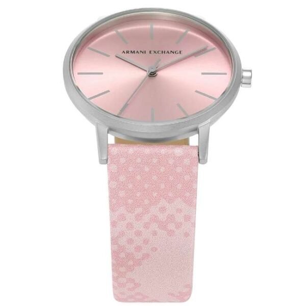 Armani Exchange Round Pink Women Watch Ax5590