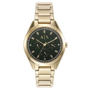 Armani Exchange Round Green Women Watch Ax5661