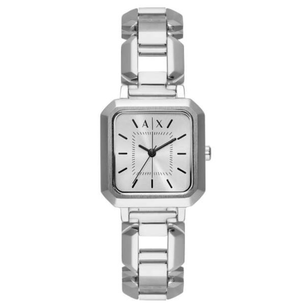 Armani Exchange Octagon Silver Women Watch Ax5720