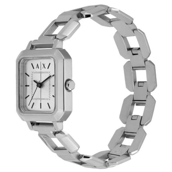 Armani Exchange Octagon Silver Women Watch Ax5720