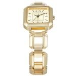 Armani Exchange Octagon Gold Women Watch Ax5721