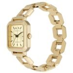 Armani Exchange Octagon Gold Women Watch Ax5721