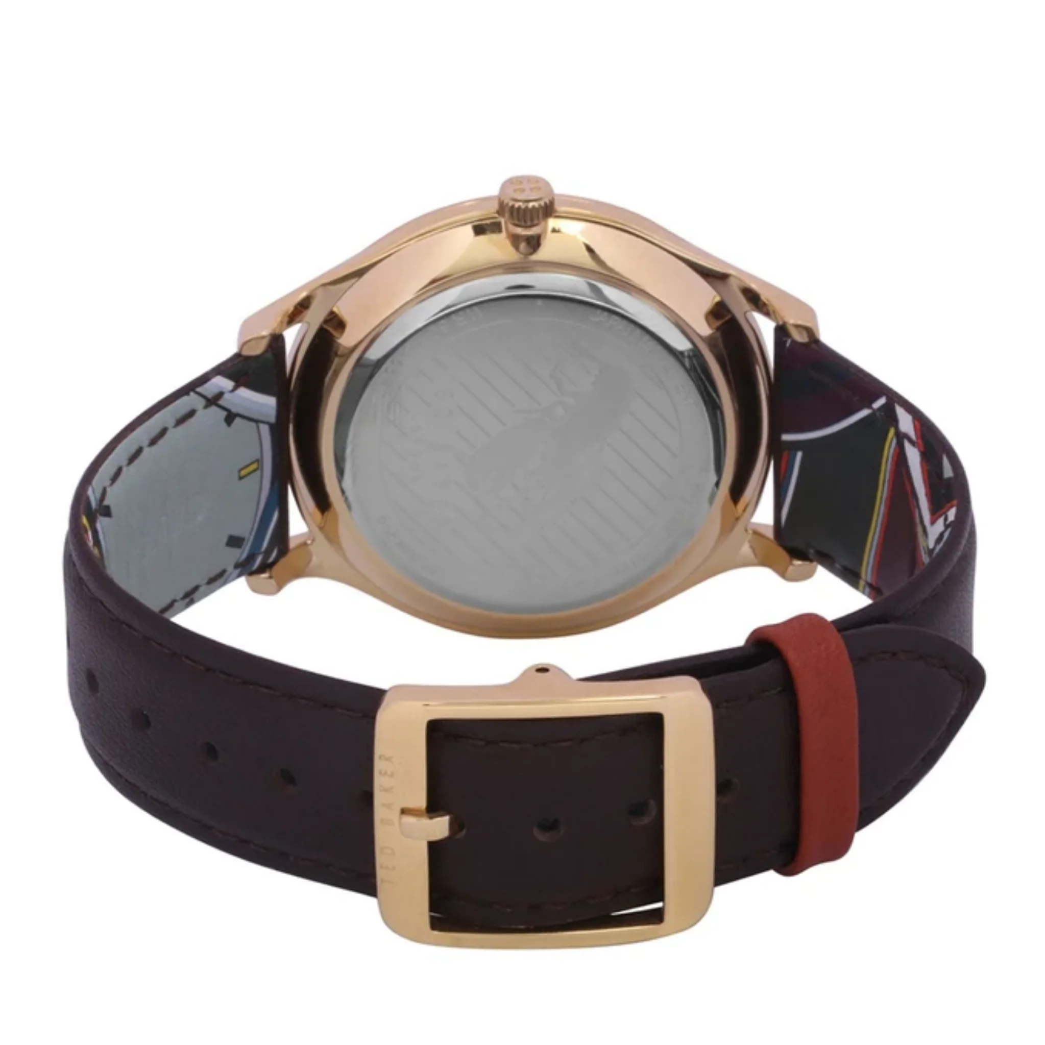 Ted Baker Brown Men White 40mm Watch BKPMHF901