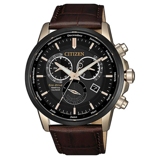 Citizen Eco-Drive Black Watch For Men -BL8156-12E