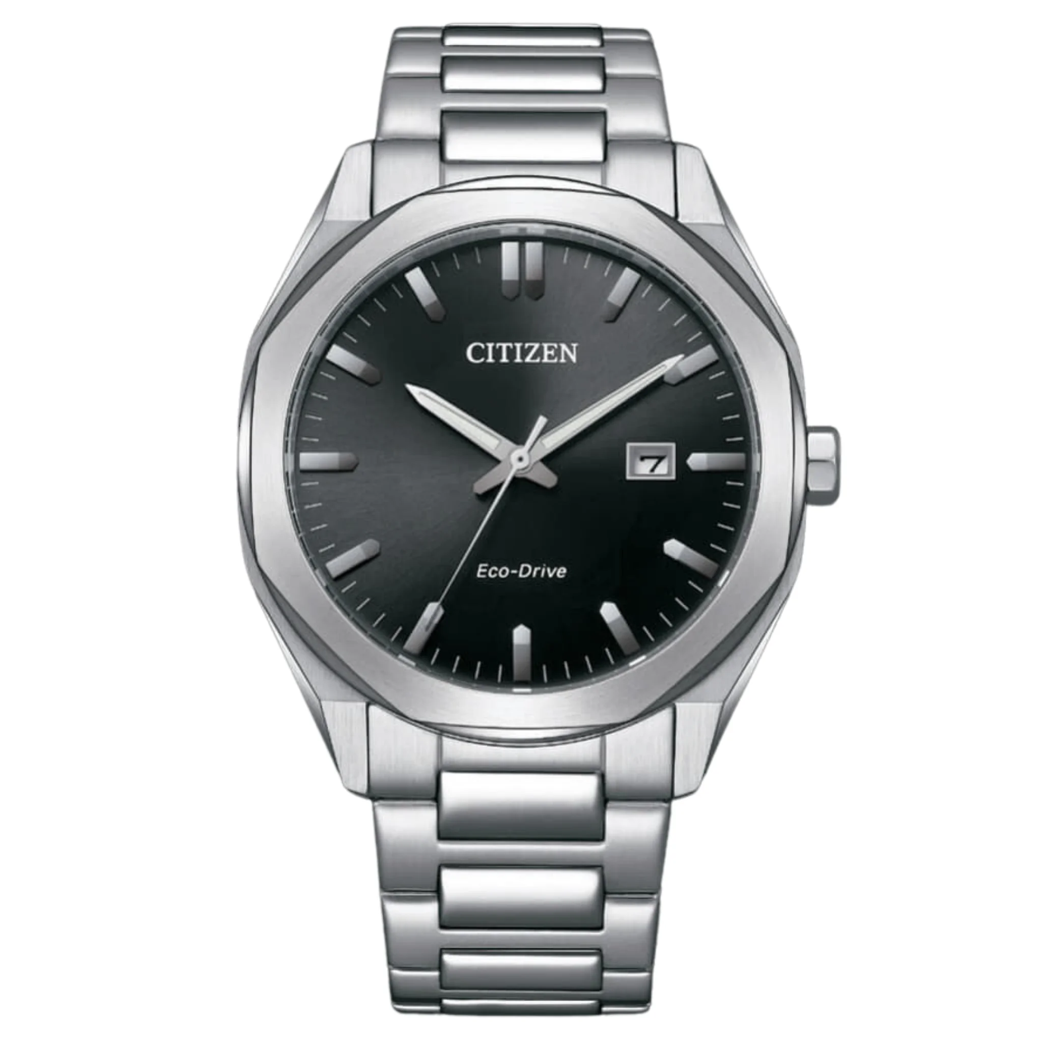 Citizen Eco-drive Black Watch For Men -BM7600-81E