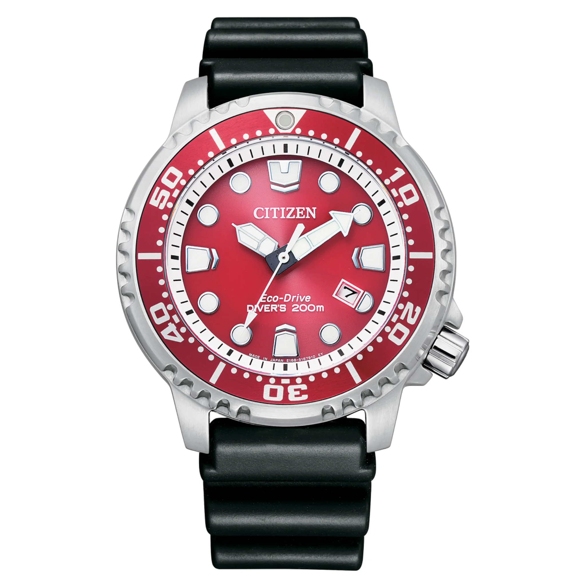 Citizen Eco-Drive Red Watch For Men -BN0159-15X