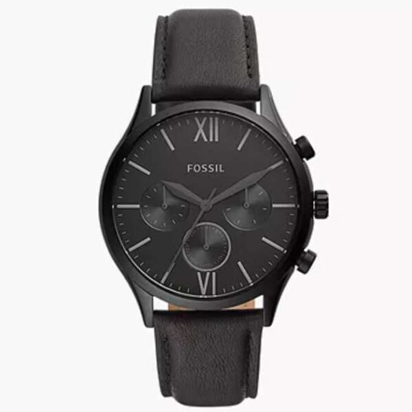 Fossil Round Black Men Watch Bq2364