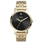Fossil Round Black Men Watch Bq2416