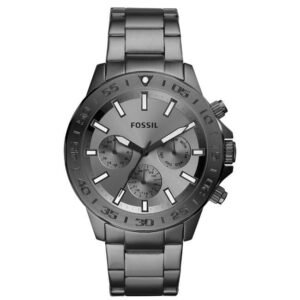 Fossil Round Gray Men Watch Bq2491