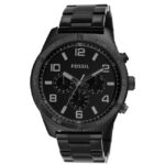 Fossil Round Black Men Watch Bq2532