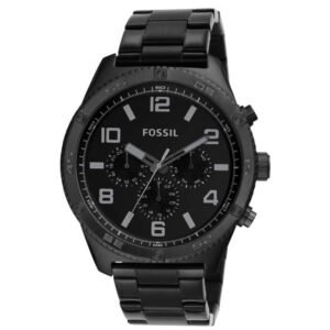 Fossil Round Black Men Watch Bq2532