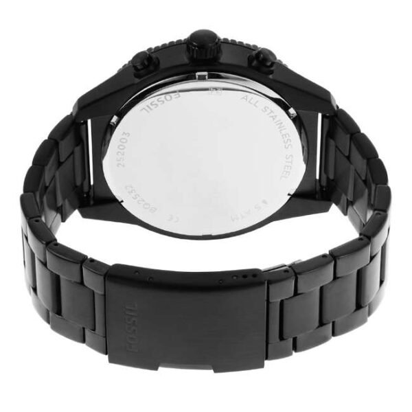 Fossil Round Black Men Watch Bq2532