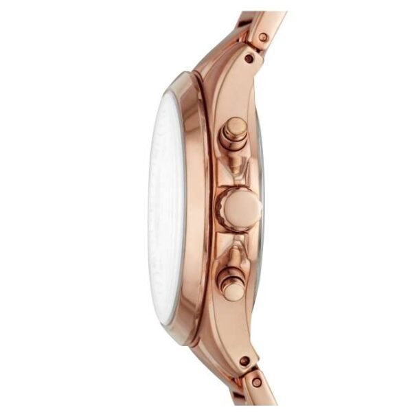 Fossil Round Rose Gold Women Watch Bq3036