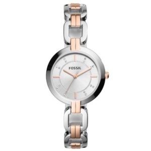 Fossil Round Silver Women Watch Bq3341