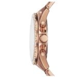 Fossil Round Rose Gold Women Watch Bq3377
