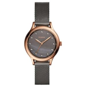 Fossil Round Mother Of Pearl Women Watch Bq3393