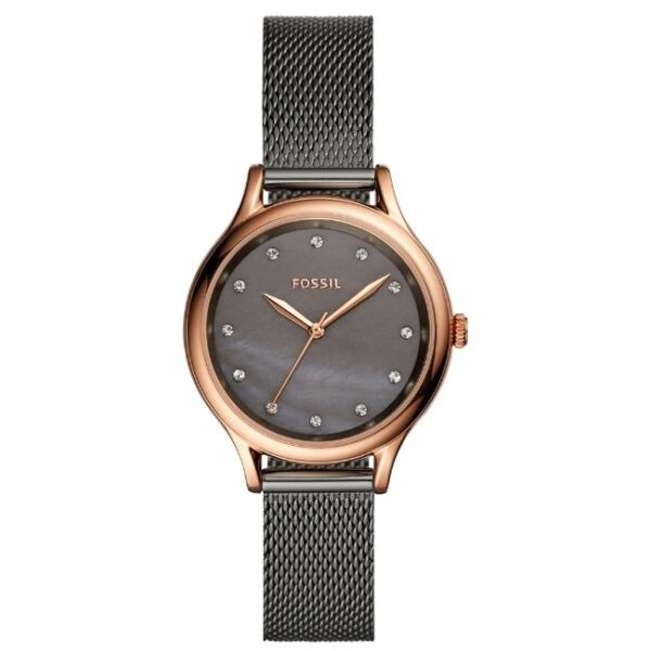 Fossil Round Mother Of Pearl Women Watch Bq3393