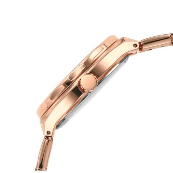 Fossil Round Rose Gold Women Watch Bq3721