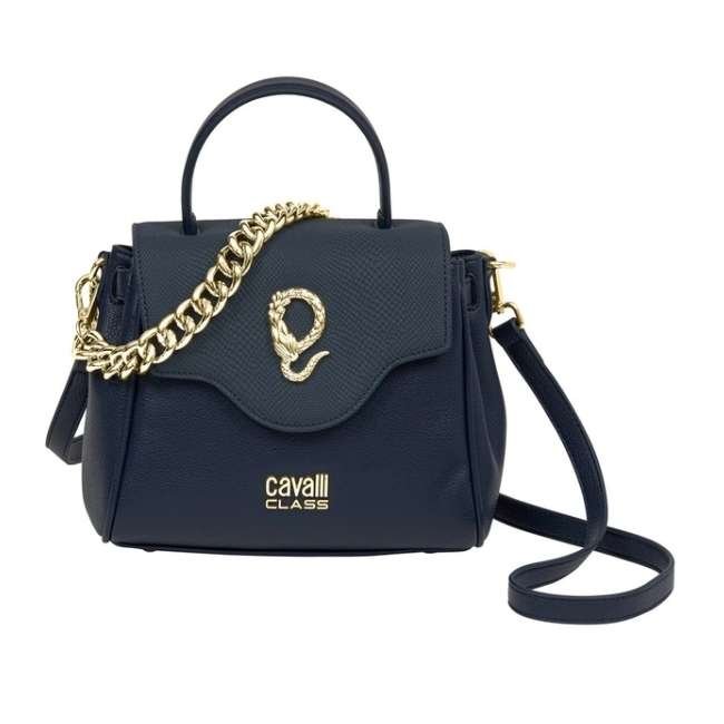 Cavalli Class Martina Navy Casual Hand Bag Cchb00332400