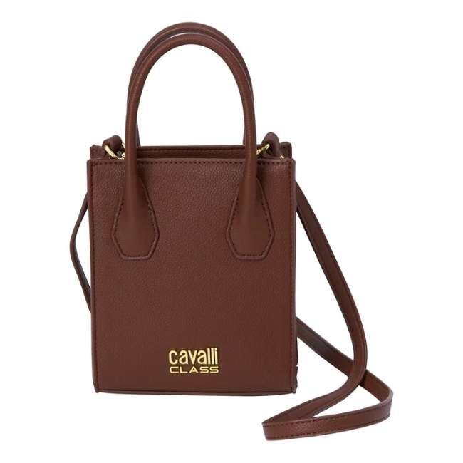 Cavalli Class Tirso Brown Casual Hand Bag Cchb00462200