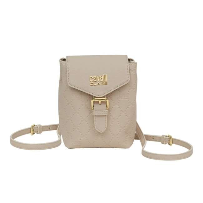 Cavalli Class Greta Cream Casual Hand Bag Cchb00852500