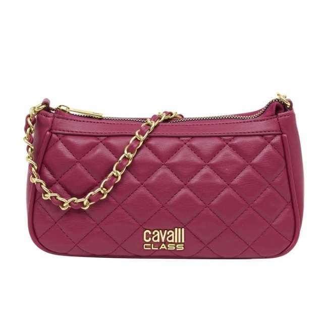 Cavalli Class Dorotea Wine Red Casual Hand Bag Cchb01082300