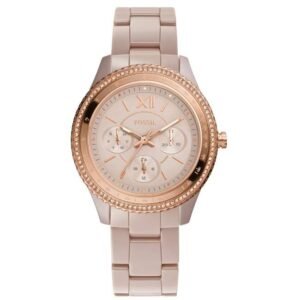 Fossil Round Rose Gold Women Watch Ce1112