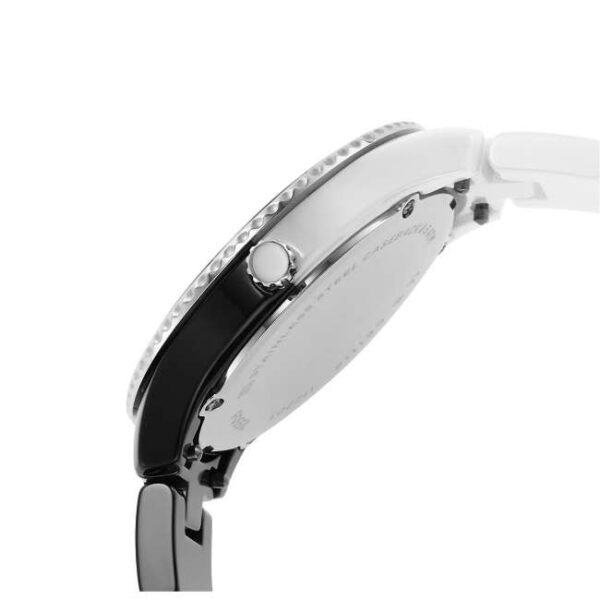 Fossil Round Black, White Women Watch Ce1118