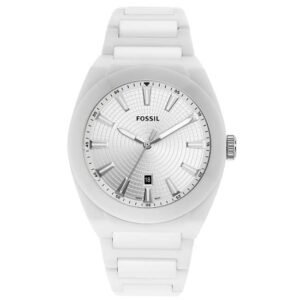 Fossil Round White Men Watch Ce5026