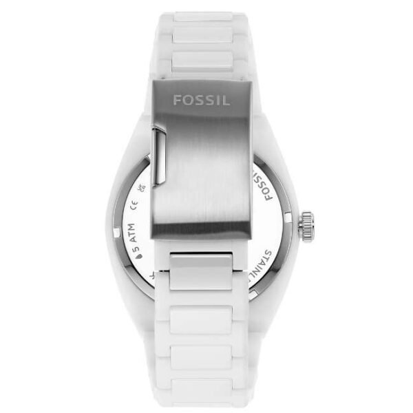 Fossil Round White Men Watch Ce5026